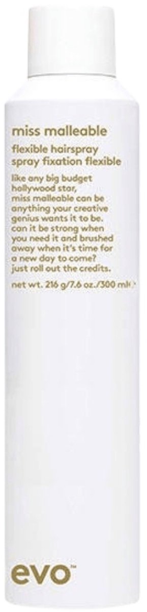 EVO - Miss Malleable Flexible Hairspray - 300ml