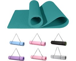 Extra dikke antislip trainingsmat 183 x 61 cm voor pilates en gym