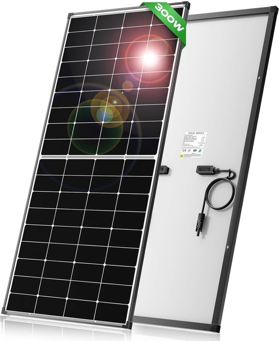 Zonnepanelen Compleet Pakket (300W) - Zonnepanelen Plat Dak - Hoge Efficiëntie - Flexibele