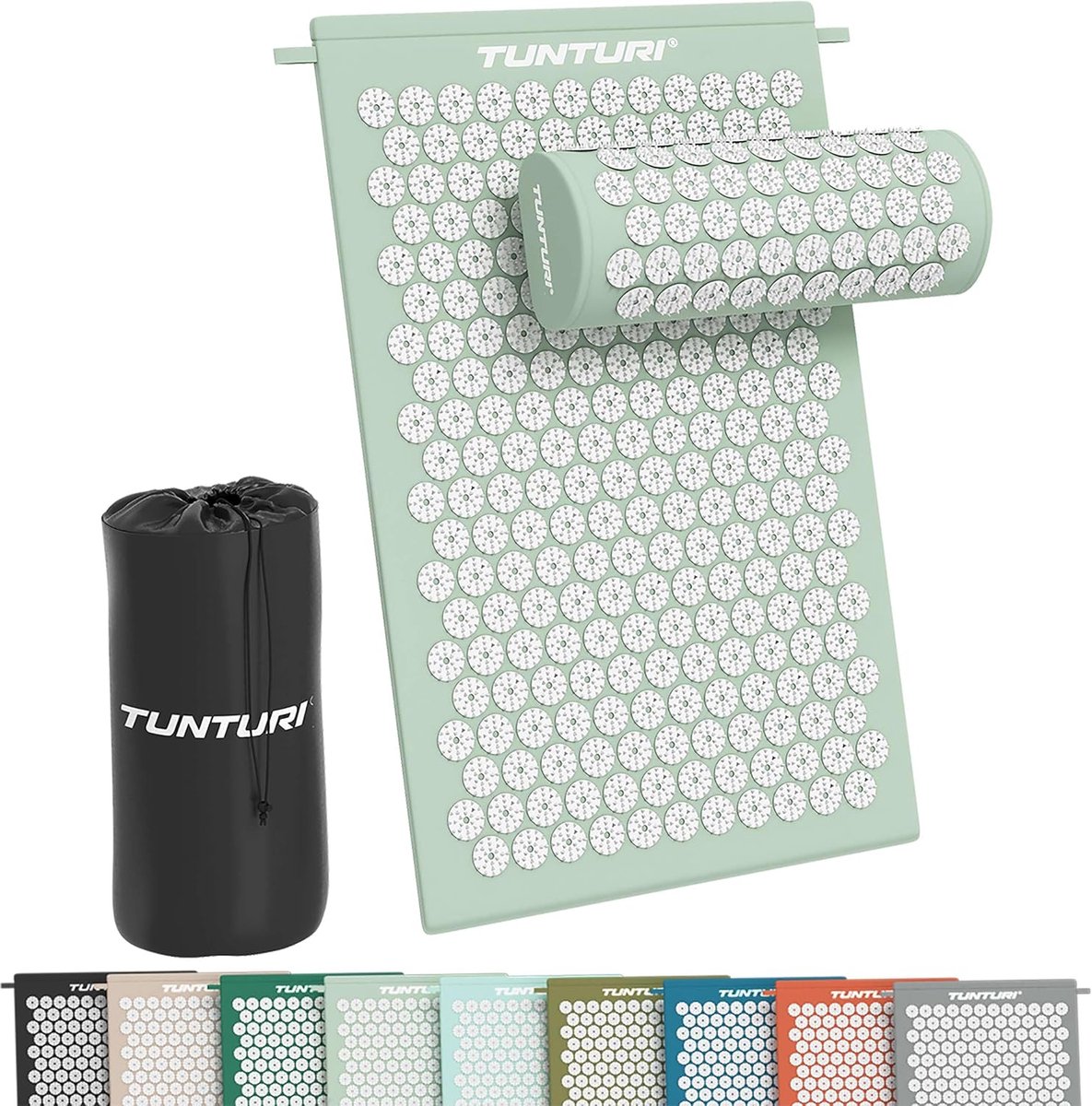 Acupressuur Mat met Kussen voor Ontspanning en Stressvermindering - Massage Mat - 68x42x2 cm