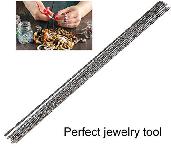 Metalen Zaagbladen Set – 8 Stuks – Voor Sieraden, Houtbewerking en