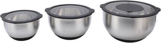 Küchenprofi Mengkommenset 3-delig, RVS, 16/20/24cm