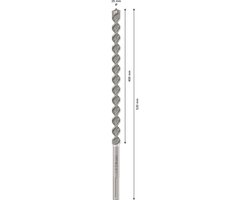Bosch SDS Max-4 Serie - Boor voor Beton - 25x400x520mm - 4-Snijder - Carbide Kop van Bosch — afbeelding 3