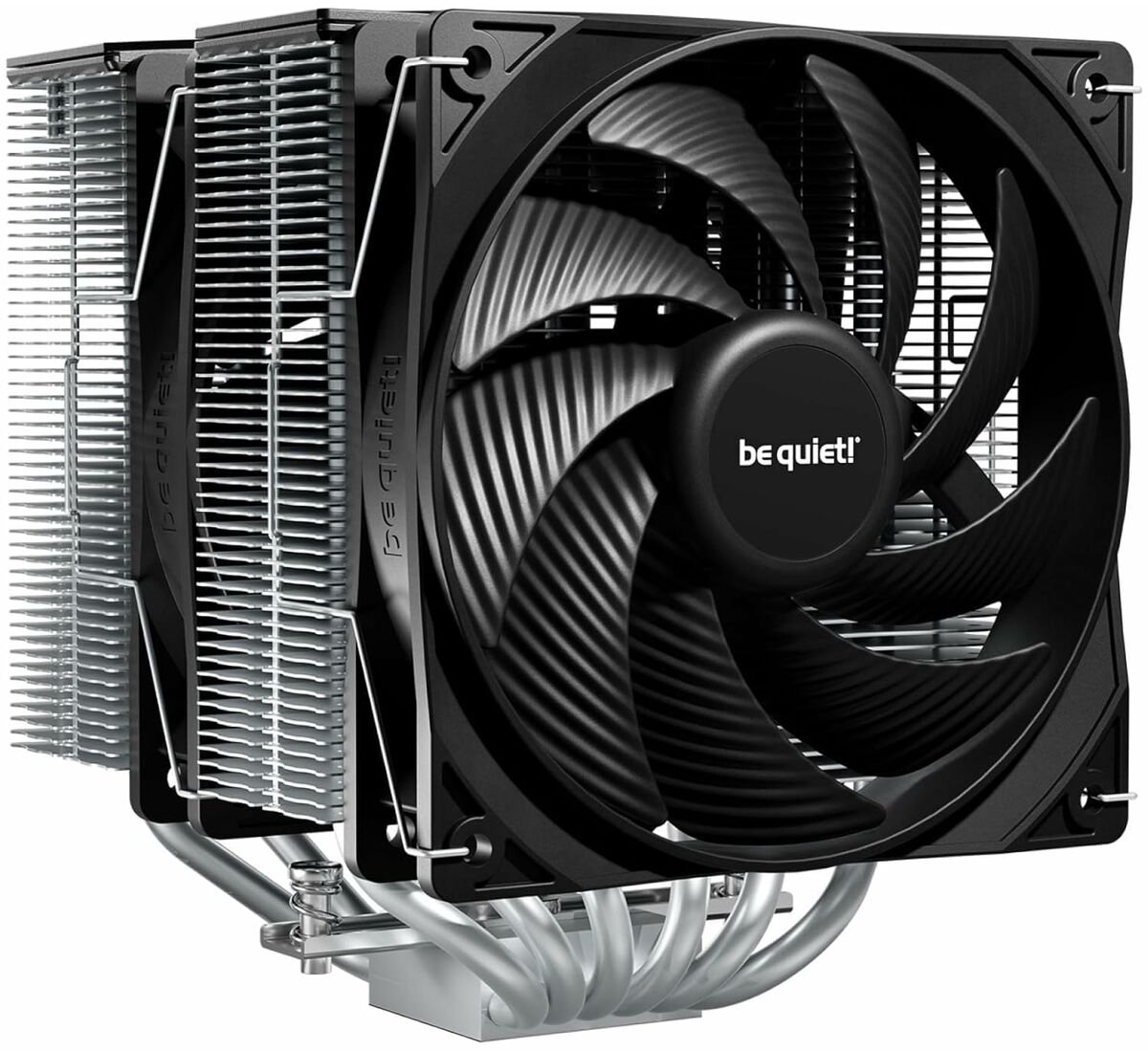 Be quiet! Pure Rock Pro 3 Silver - CPU-koeler - Socket 1150, 1151, 1155, 1200, 1700, 1851, AM4, AM5