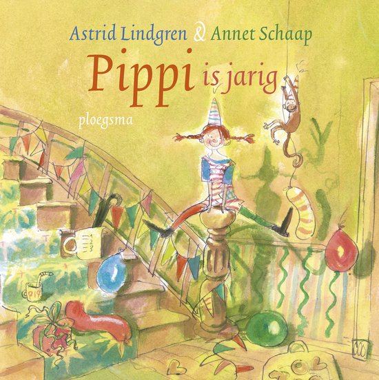 Pippi Langkous - Pippi is jarig - cover