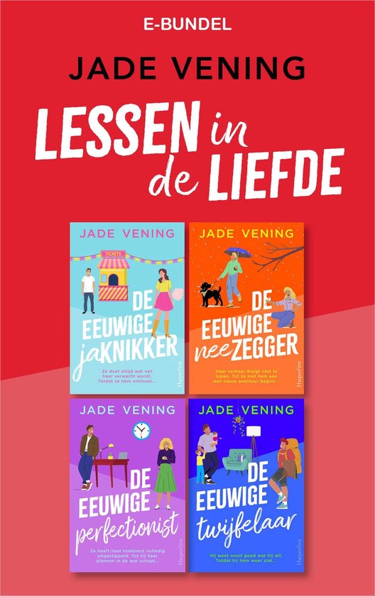 Lessen in de liefde 1-4 - Lessen in de liefde e-bundel - cover