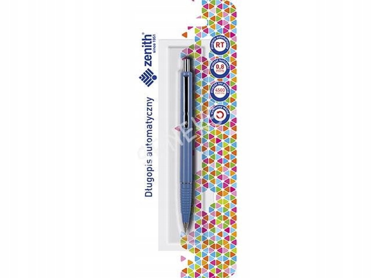 Zenith 25 Color Line Automatische Pen - Blauwe Inkt, 0,8 mm Lijn