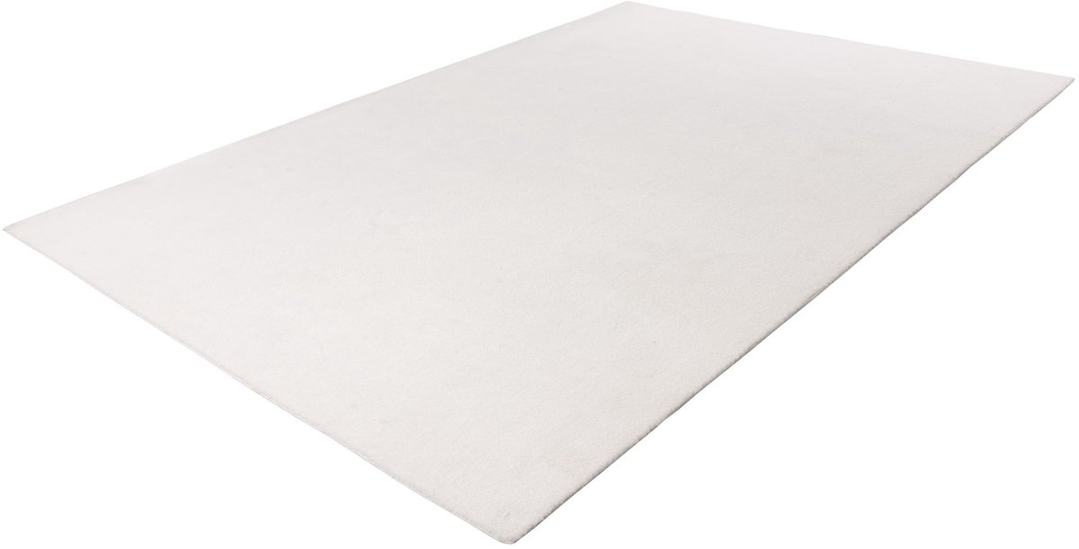 Lalee Vloerkleed - Tapijt - Effen - Wit - Zacht en Comfortabel - Antislip - Wasmachinebestendig