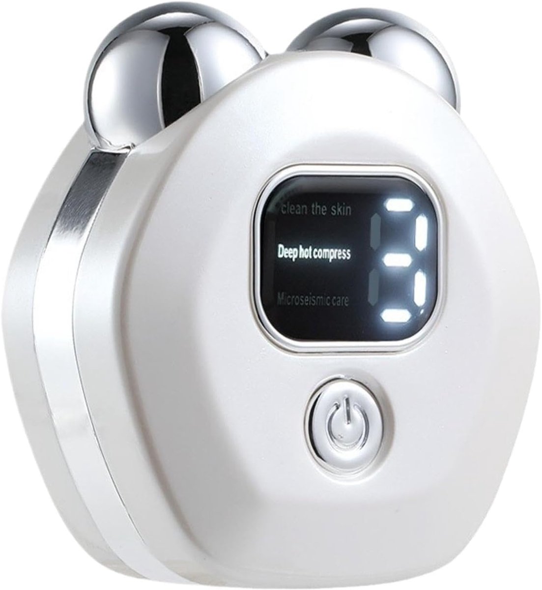 Microstroom gezichtsliftapparaat - Draagbare rolmassager voor het gezicht, reisvriendelijk schoonheidsinstrument voor huidversteviging en -verjonging