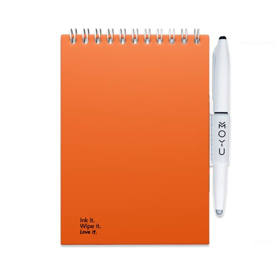 MOYU - Sunset Orange Notebook - Carnet effaçable A6 Hardcover