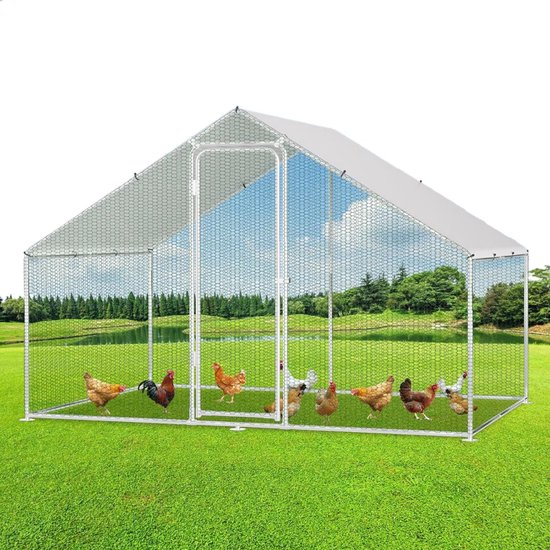 Zoopplier Winterbestendig Kippenhok – Massief Hout, XXL Model Voor 4-6 Kippen, Ook Geschikt Voor Eenden, Kwartels Of Konijnen