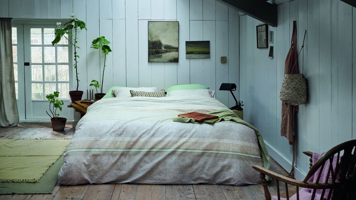 Ariadne at Home Homey dekbedovertrek - Lits-Jumeaux - 240 x 200/220 cm - Naturel