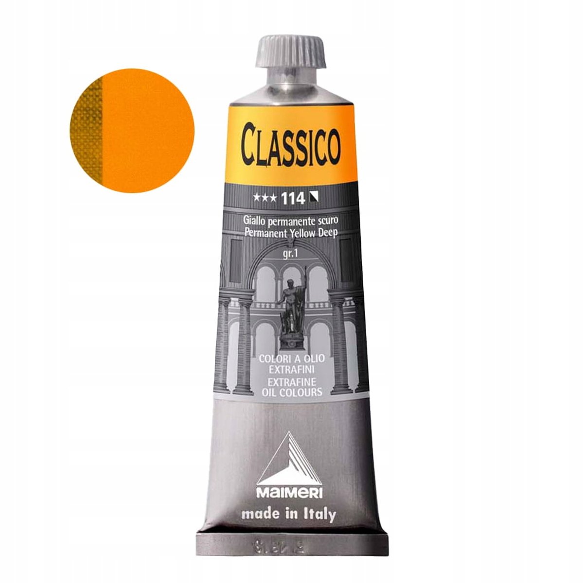 Maimeri Classico Olieverf 60ml - Permanent Geel Diep