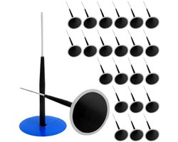 Set van 24 Bandenonderhoudsreparatiesets - 40 mm Patch en 4,5 mm Staaf voor Auto's, Vrachtwagens en Tractoren