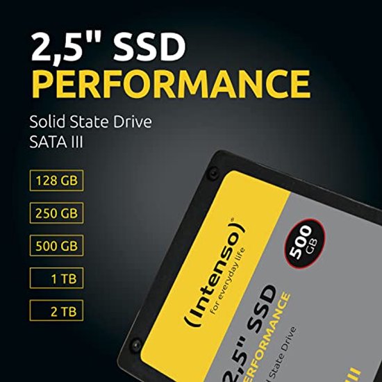 Interne SSD - Vaste Schijf - Snelle Opslag - SATA III Interface - 1 TB - Zwart — afbeelding 3