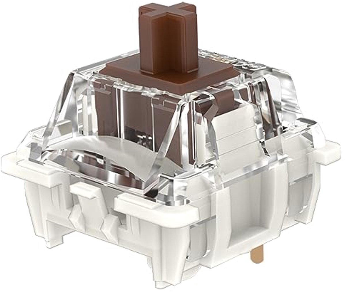 Mechanische Toetsenbordschakelaars - Bruin, Tactiel, 55gf - 108 Stuks
