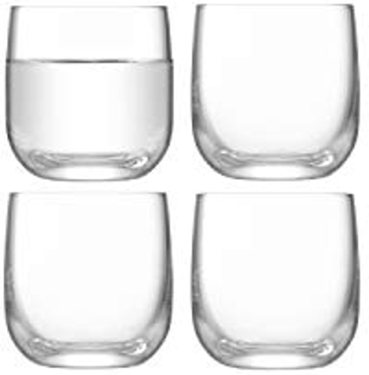 Shotglazen Set van 4 voor Wijn, Bier en Cocktails - Modern Drinkgerei