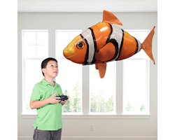RC Vliegende vis oranje - clownfish remote control - flying fish op afstandsbediening - Air Swimmer