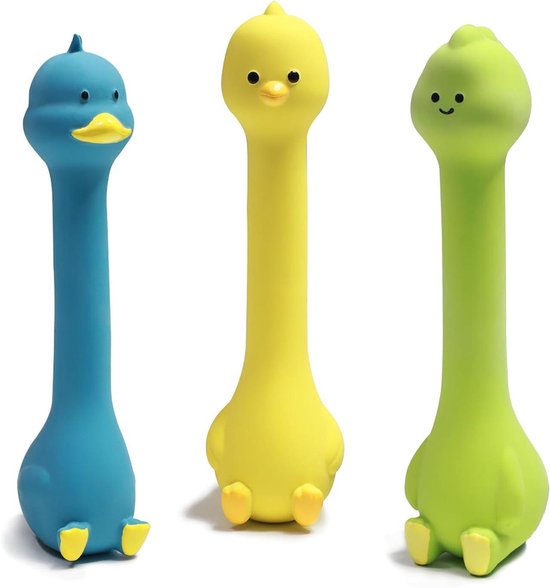 Rmolitty Hondenspeelgoed, stoere piepende kauwspeelgoed voor honden, bijtspeelgoed voor puppy's voor kleine en middelgrote honden