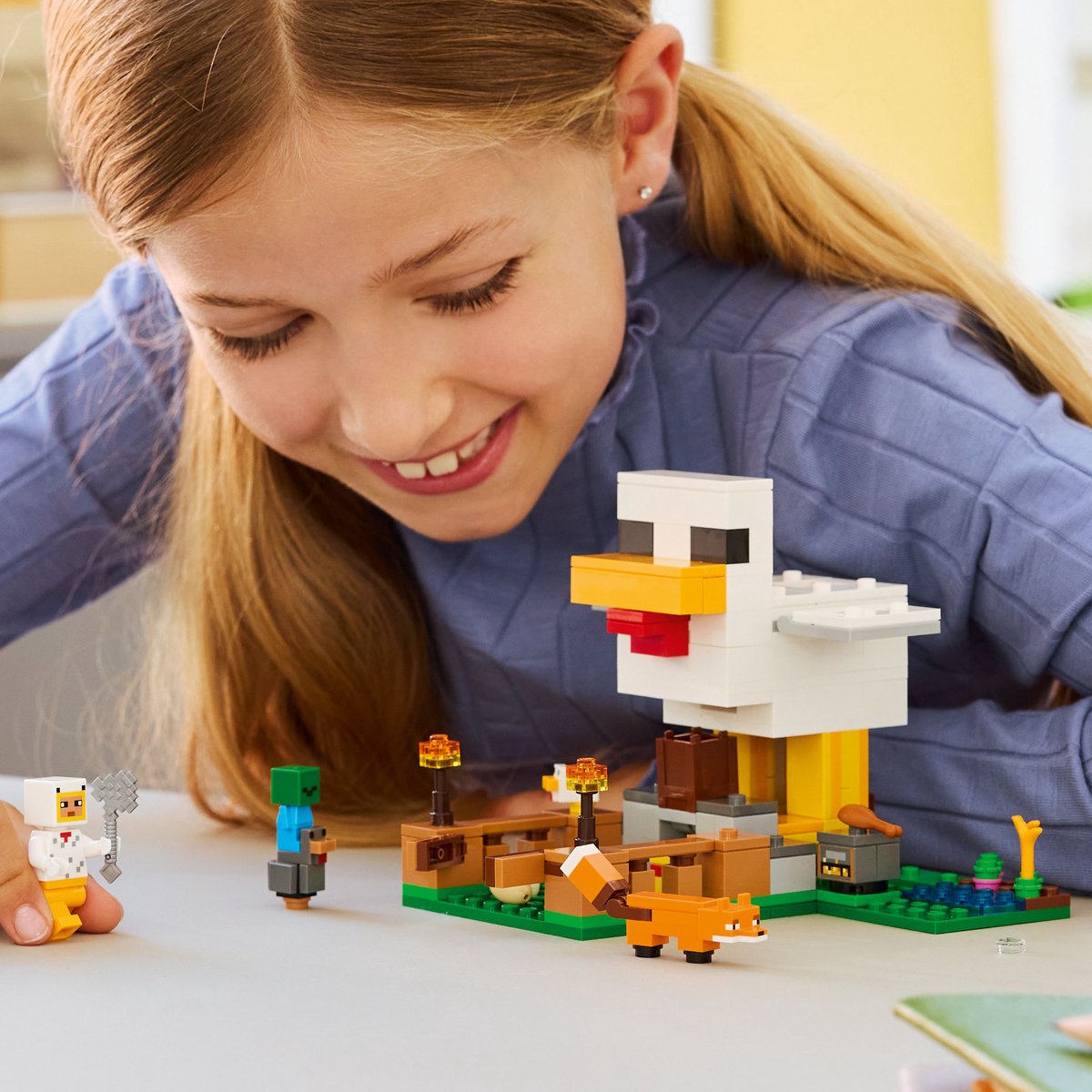 LEGO Minecraft Kippenboerderij Dieren Speelgoed voor Kinderen - 21585 — afbeelding 21