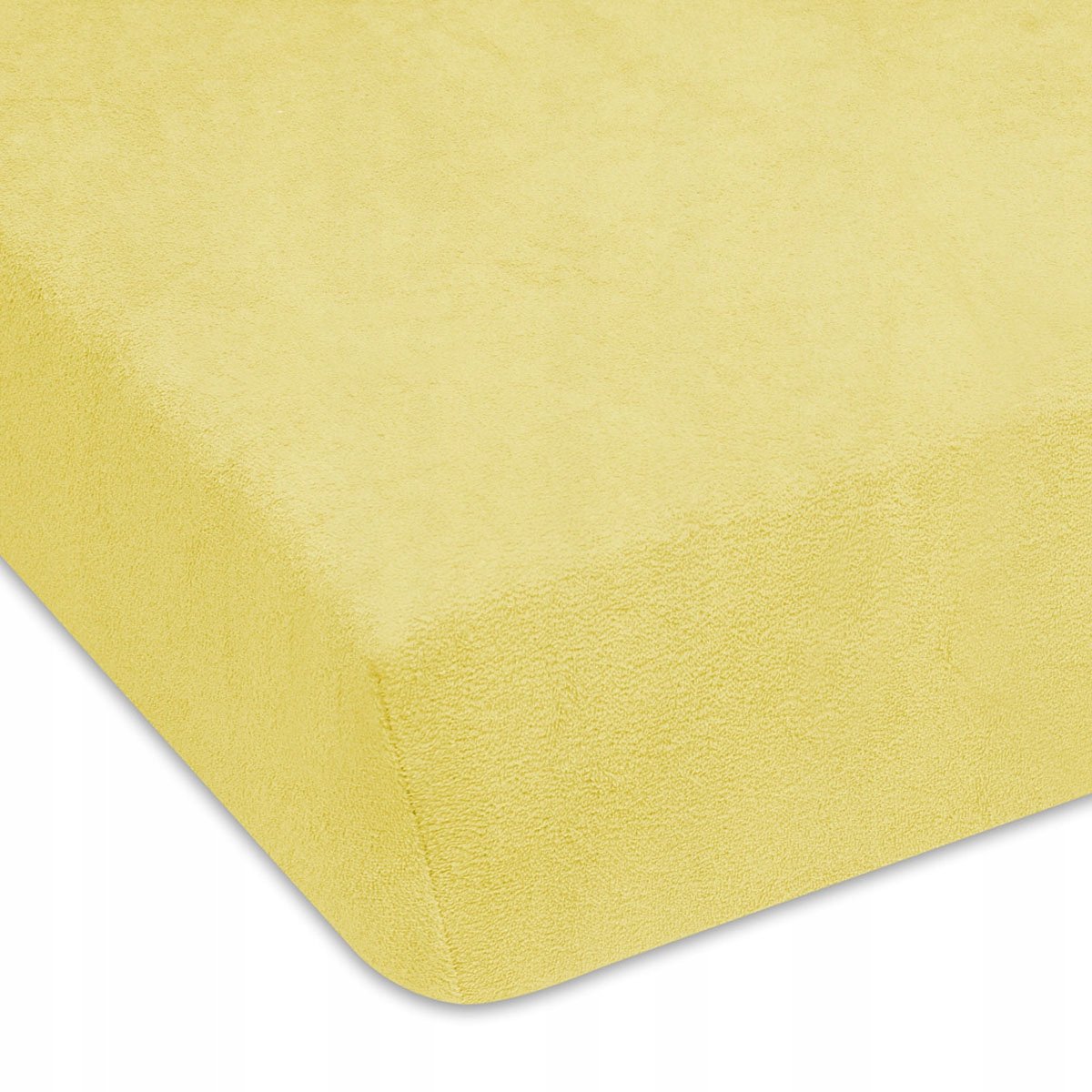 Hoeslaken Badstof 160x200 cm - Creme - Met Elastiek