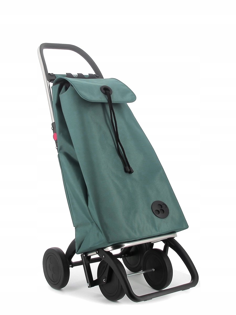 Rolser I-Max MF 4L boodschappentrolley 4 wielen, zeegroen, 43L