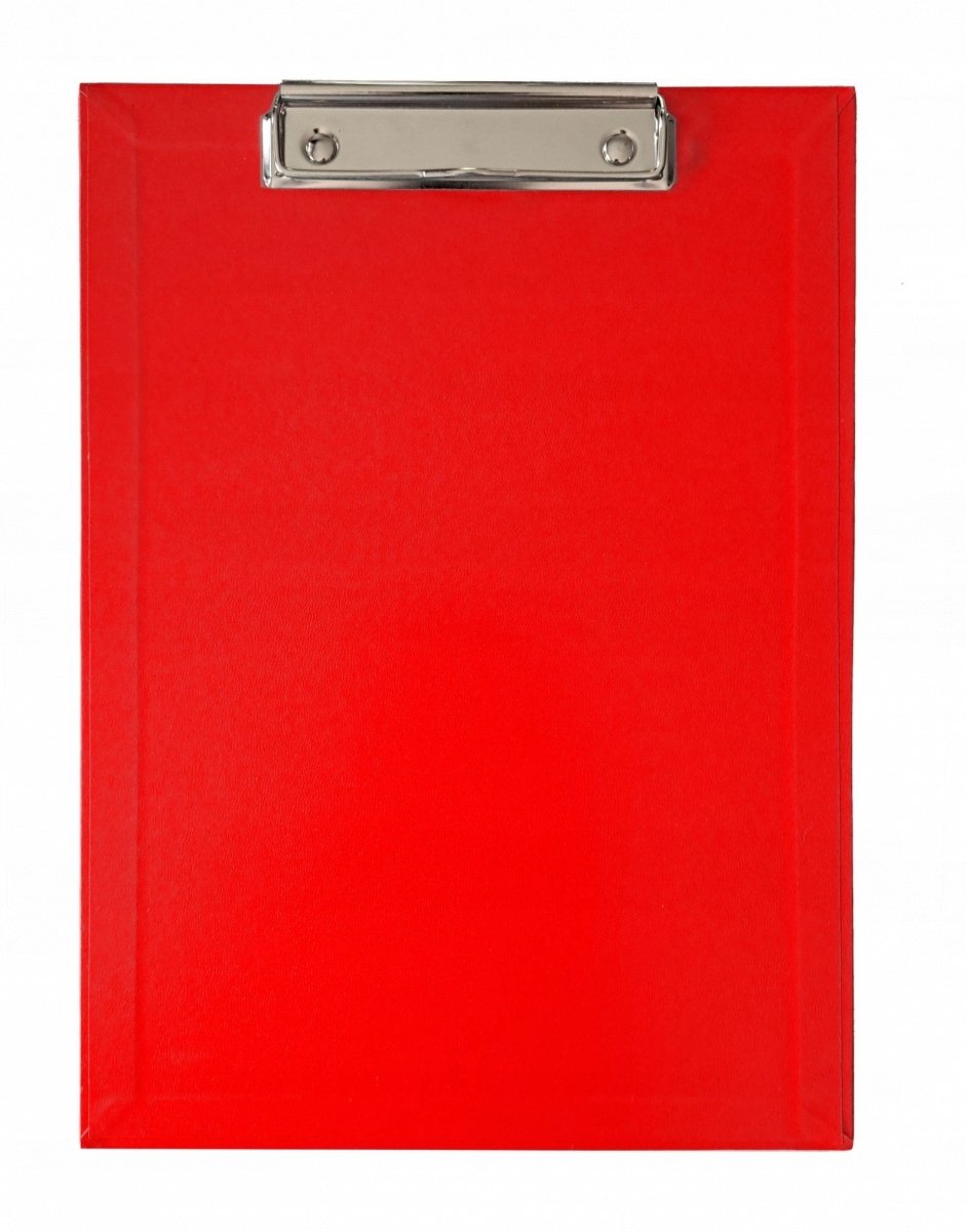 Stevige A4 Klembord - Rood, 22x31 cm