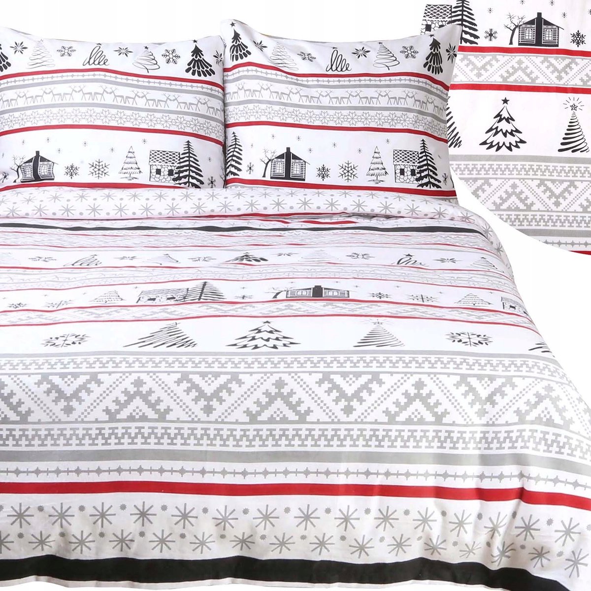 Flanelove Kerst Beddengoed 220x200cm - Warm Katoen