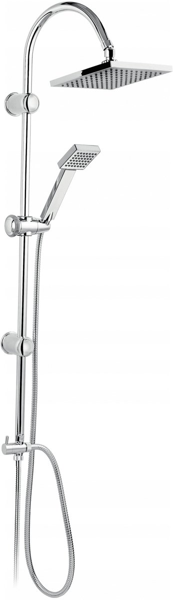 Iron Squerto Doucheset Opbouw - Chroom