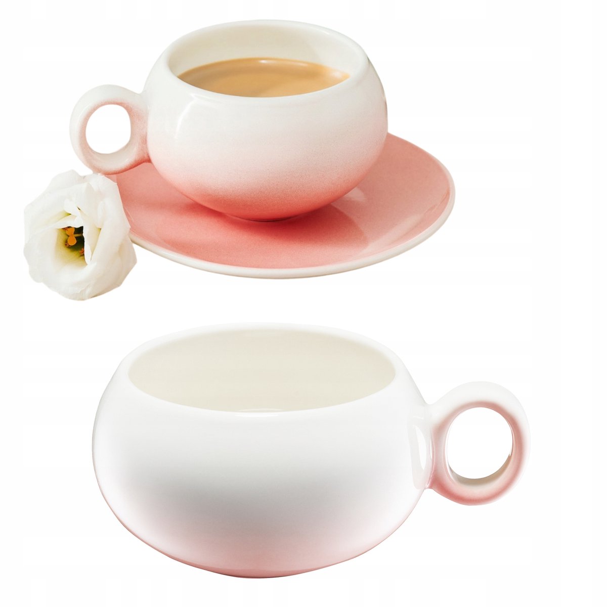Ambition Bella Porseleinen Beker 250ml - Roze