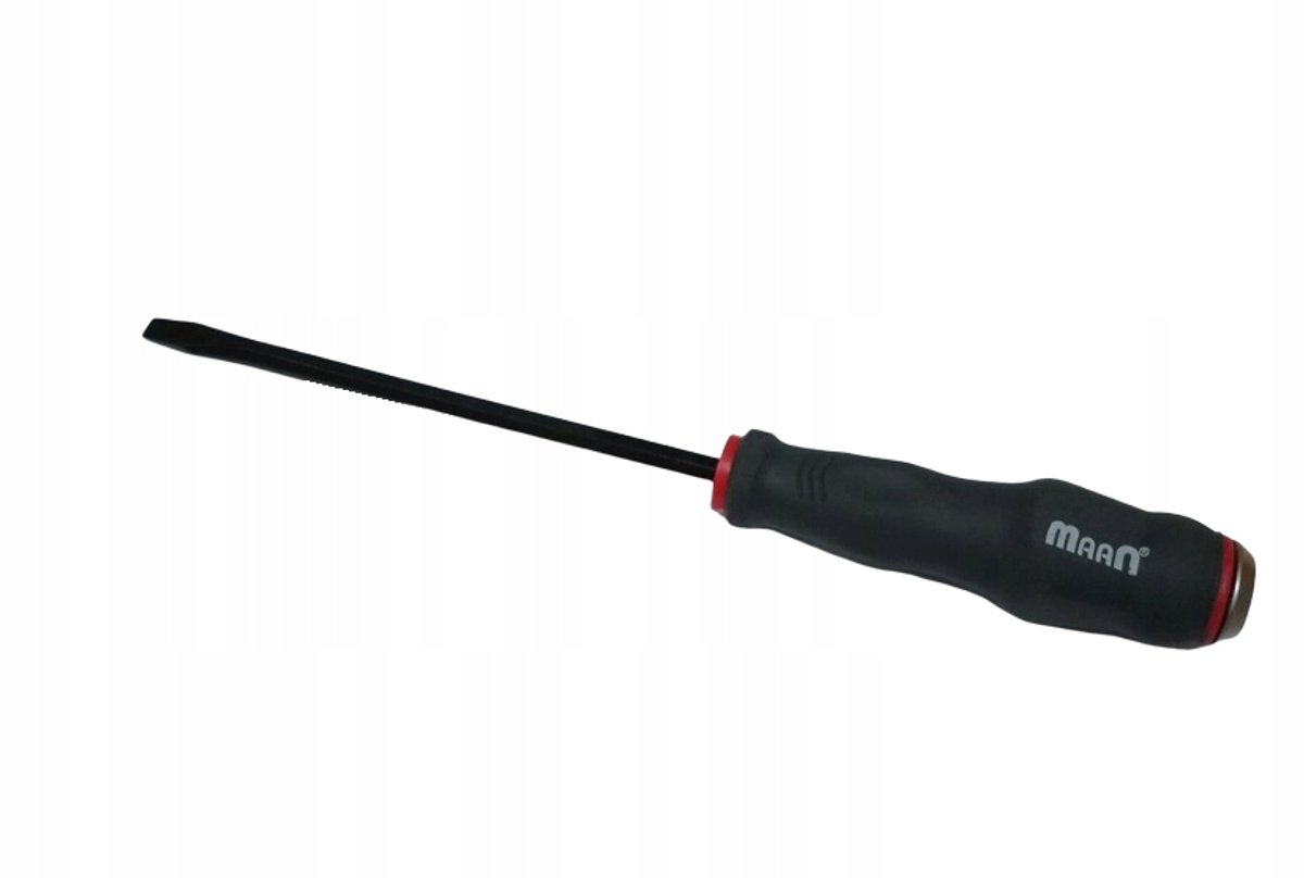 Slagmoer-schroevendraaier plat 6mm, 27cm - CrV staal