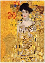 Affiche Gustav Klimt - Portrait d'Adèle Bloch- Bauer I - 50x70 cm / 20x28″ - Décoration Salon - Décoration Chambre - Décoration - Décoration murale - Décoration murale Salon - Décoration murale Chambre - Décoration murale - Décoration murale Salon