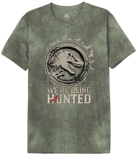 Jurassic Park Haunted Jurassic Heren T-shirt - khaki - XL