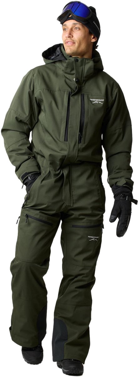 Swedemount St. Anton skipak – winteroverall voor heren – 2XL Zwart