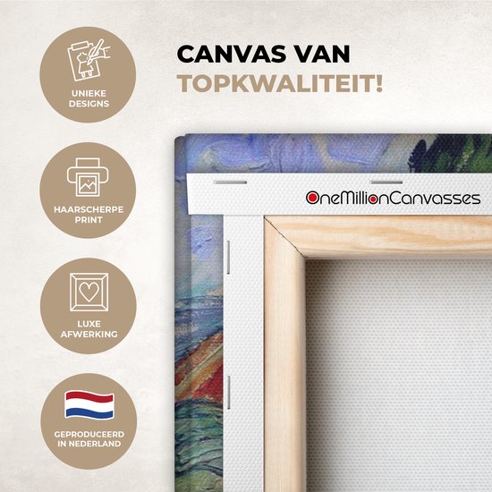 Peintures sur toile - Marguerite Gachet dans le jardin - Vincent van Gogh - 120x90 cm - Art Décoration murale