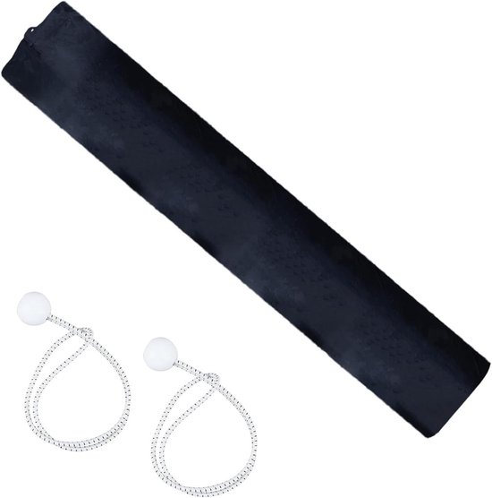 UCARE Opvouwbare bed stofdichte opbergtas voor binnen en buiten multifunctionele bedden bescherming 98,8 x 37,8 x 114 cm (zwart