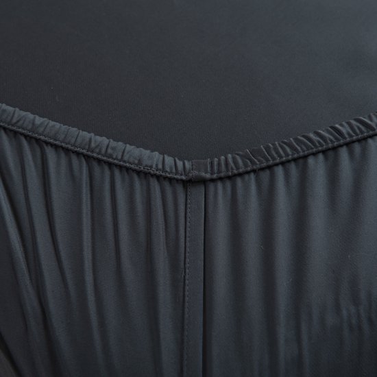 Boomba Bamboo Premium Hoeslaken pour surmatelas 200x220 400TC bleu