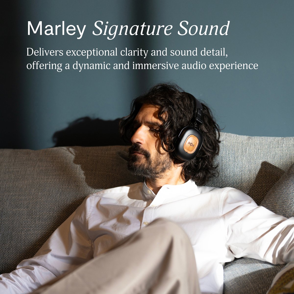 House of Marley Positive Vibration Rebel ANC OverEar - afbeelding 2