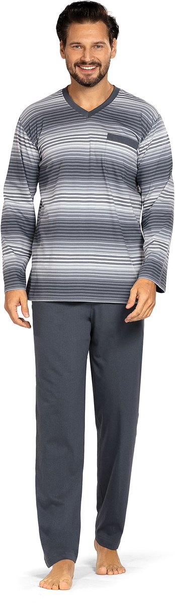 Heren Pyjama New Orleans Graphite