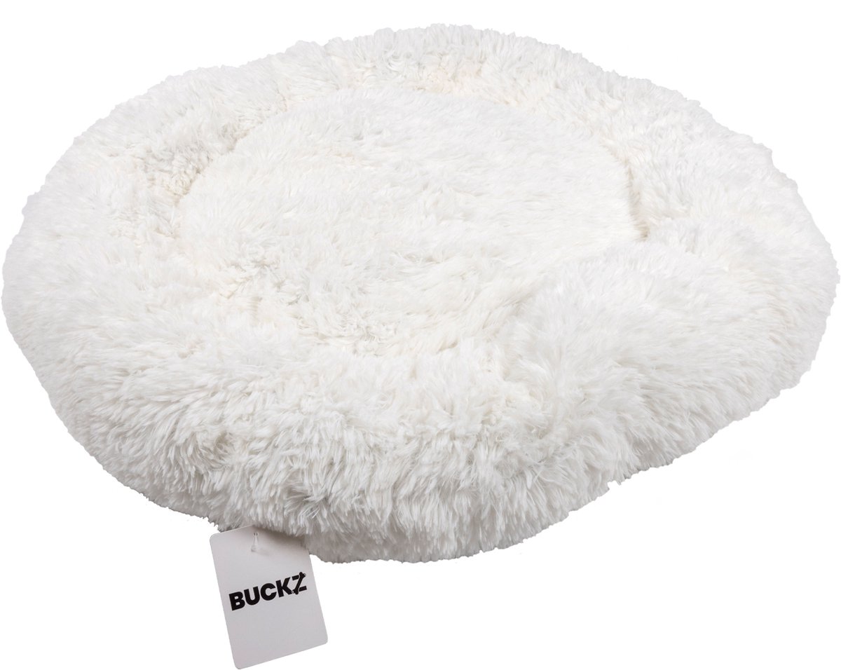 Buckz Hondenmand - Wit - 80 cm - Donutmand