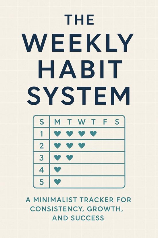 The Weekly Habit System: A Minimalist Tracker for Consistenc ... - cover