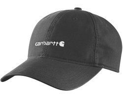 Carhartt Canvas Embroidered Graphic Cap Black