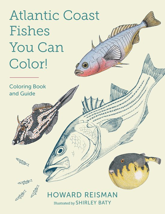 Atlantic Coast Fishes You Can Color! - cover