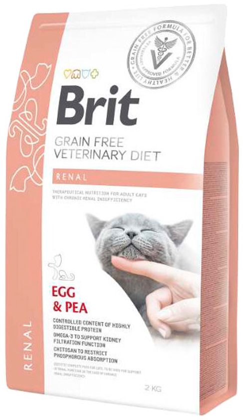 Brit Veterinary Diet Cat - Grain free - Renal - 5 kg