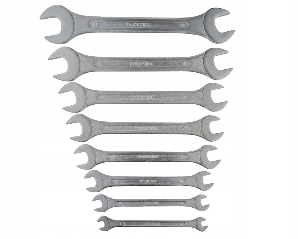 Merkloos Ringsleutelset 8-delig 6-22 mm - Chroom-Vanadium Staal