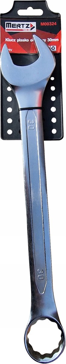 Mertz Ringsleutel Plat DIN3113 CRV Gepolijst 20mm