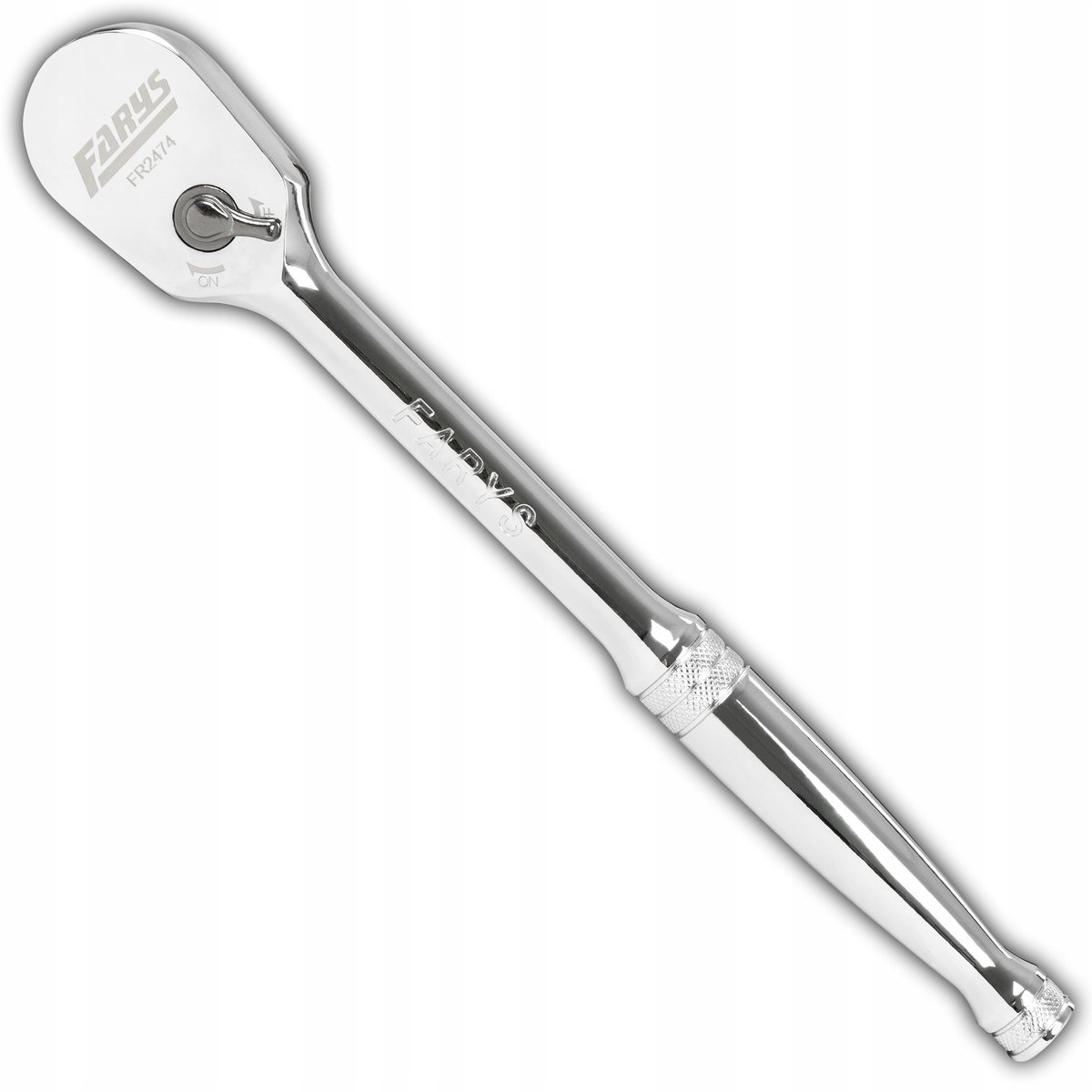 Farys Pro Ratelsleutel 1/2" 90 Tanden - Compact en krachtig