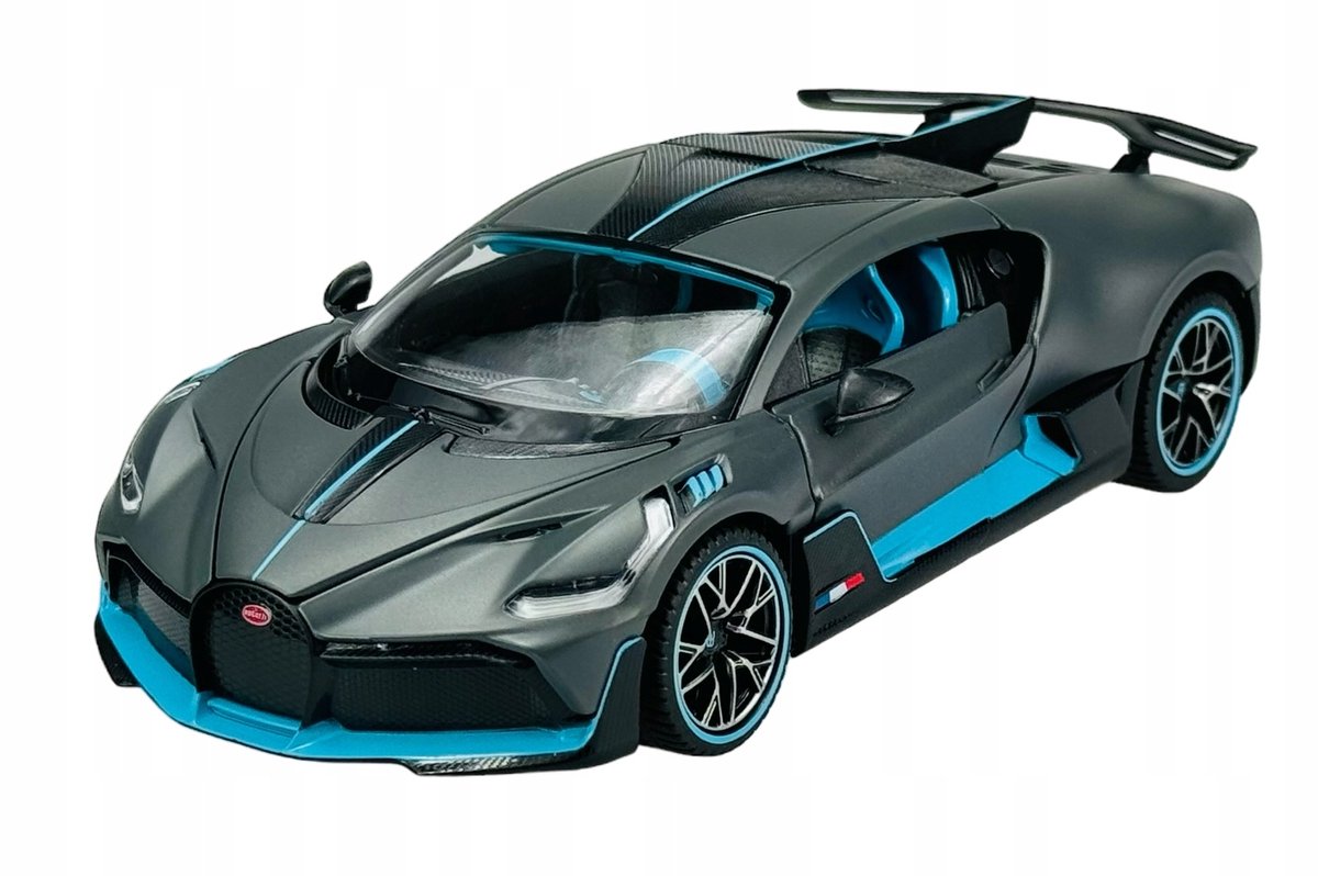 RASTAR Bugatti Divo 1:24 metalen modelauto - grijs