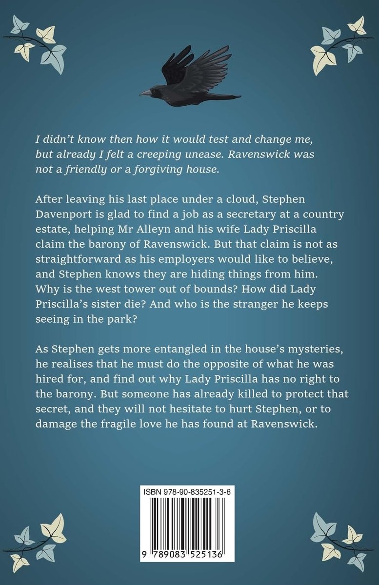 Ravenswick-The Heir of Ravenswick - back cover