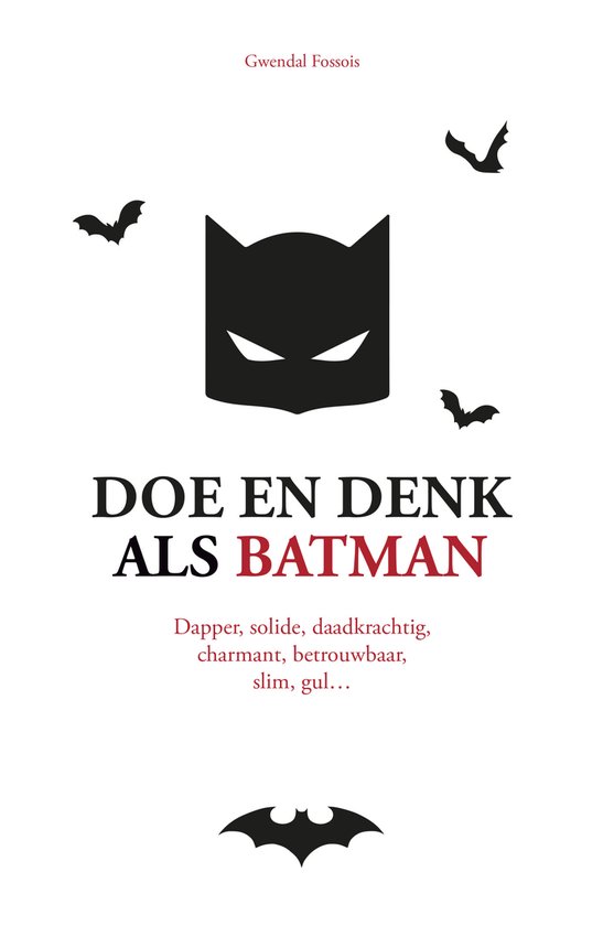 Doe en denk als-serie - Doe en denk als Batman - cover